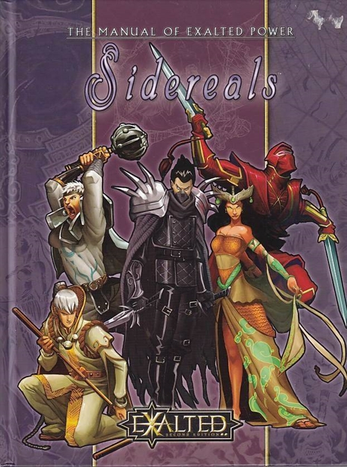 Exalted 2nd - The Manual of Exalted Power - Sidereals (B-Grade) (Genbrug)